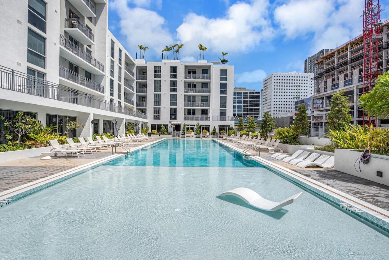 Apartmán Stylish Unit In Downtown Miami With Free Parking Exteriér fotografie