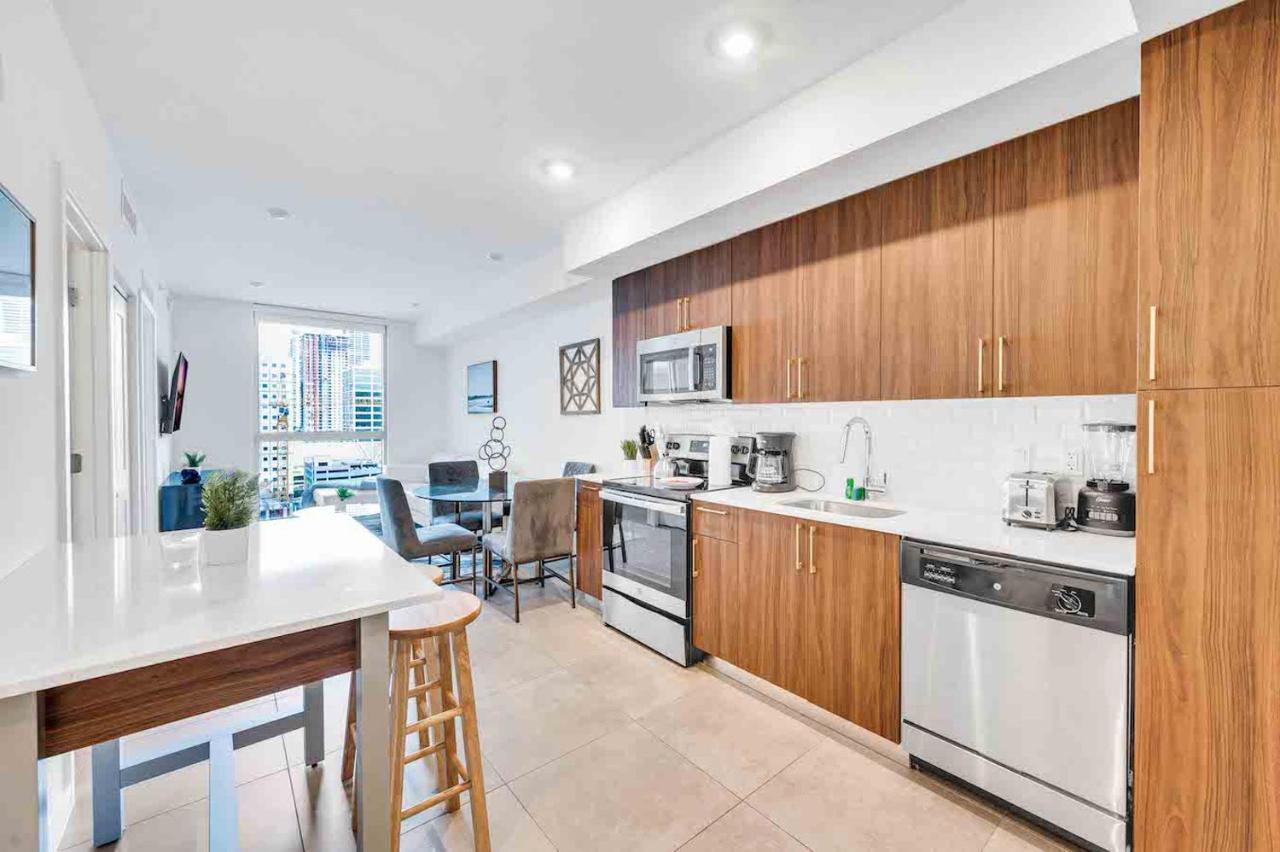 Apartmán Stylish Unit In Downtown Miami With Free Parking Exteriér fotografie