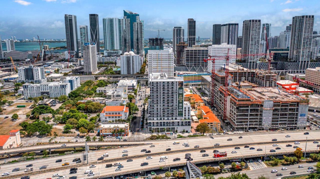 Apartmán Stylish Unit In Downtown Miami With Free Parking Exteriér fotografie